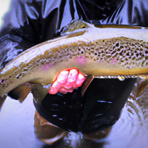 trout fishing in the rain