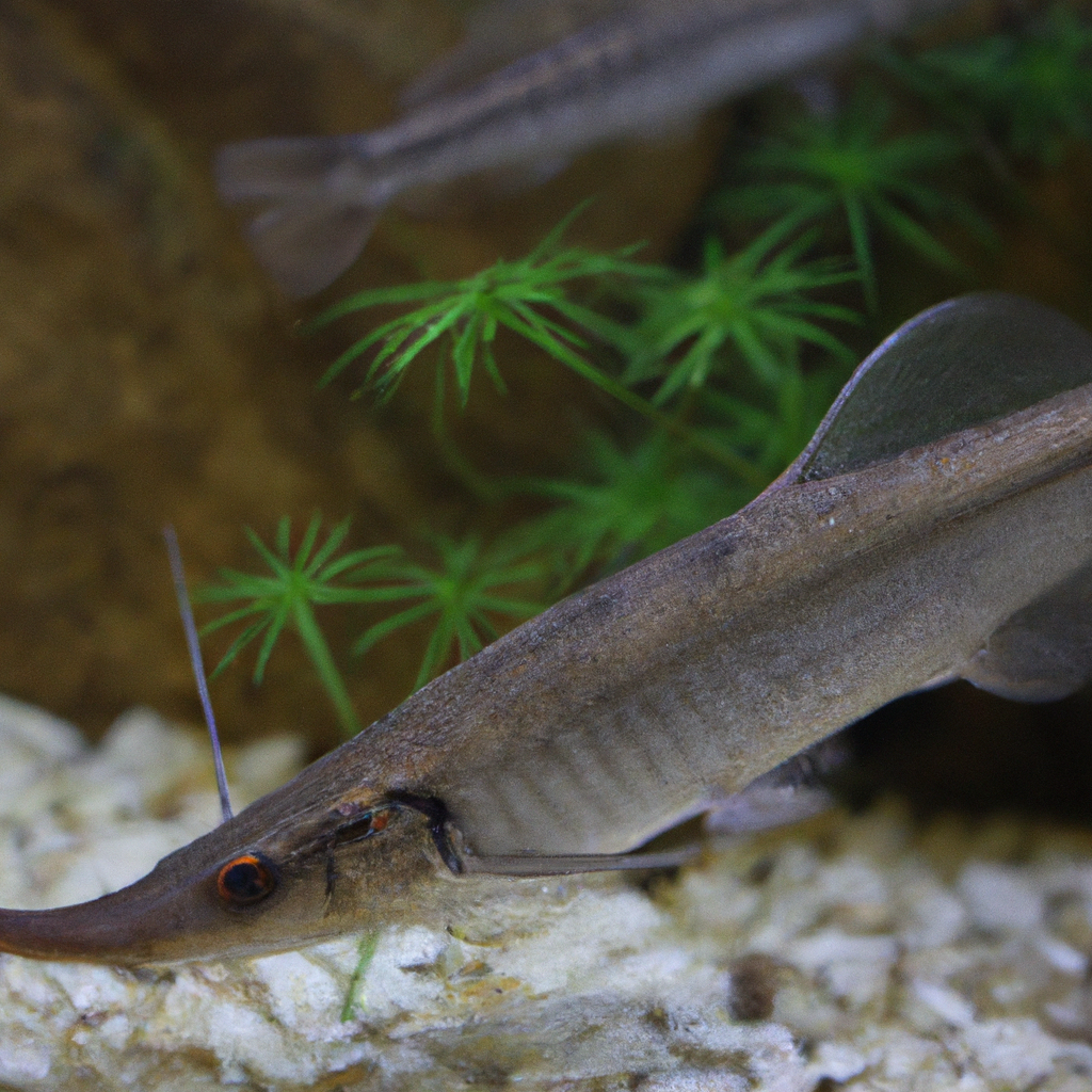 freshwater fish with long nose