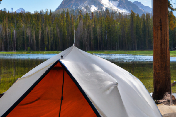 camping near redfish lake