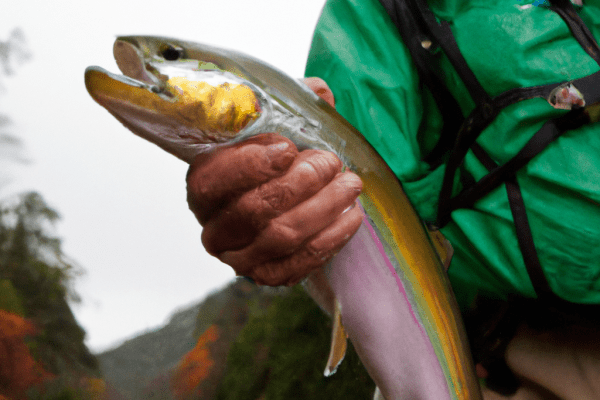 toccoa river trout fishing