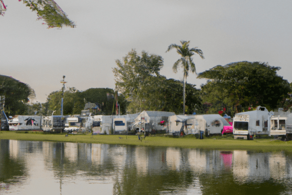 rv park with fishing