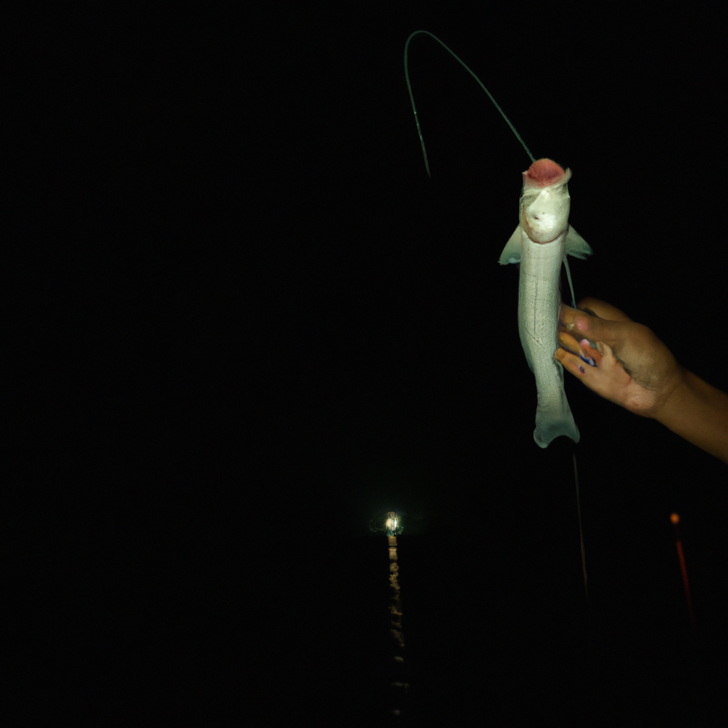 fishing on the dark
