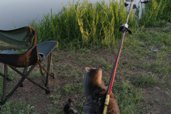 fishing with cat