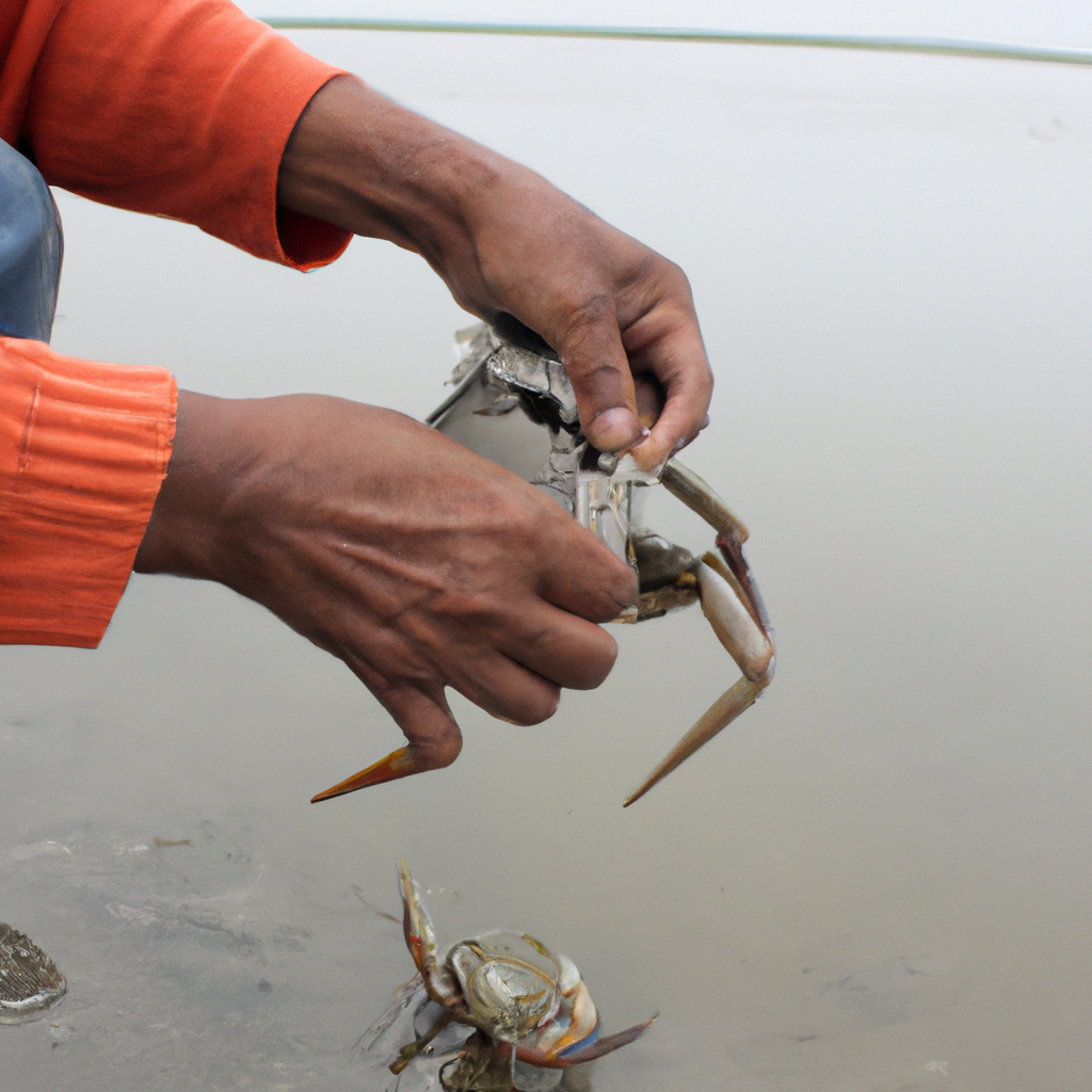 fishing for crabs