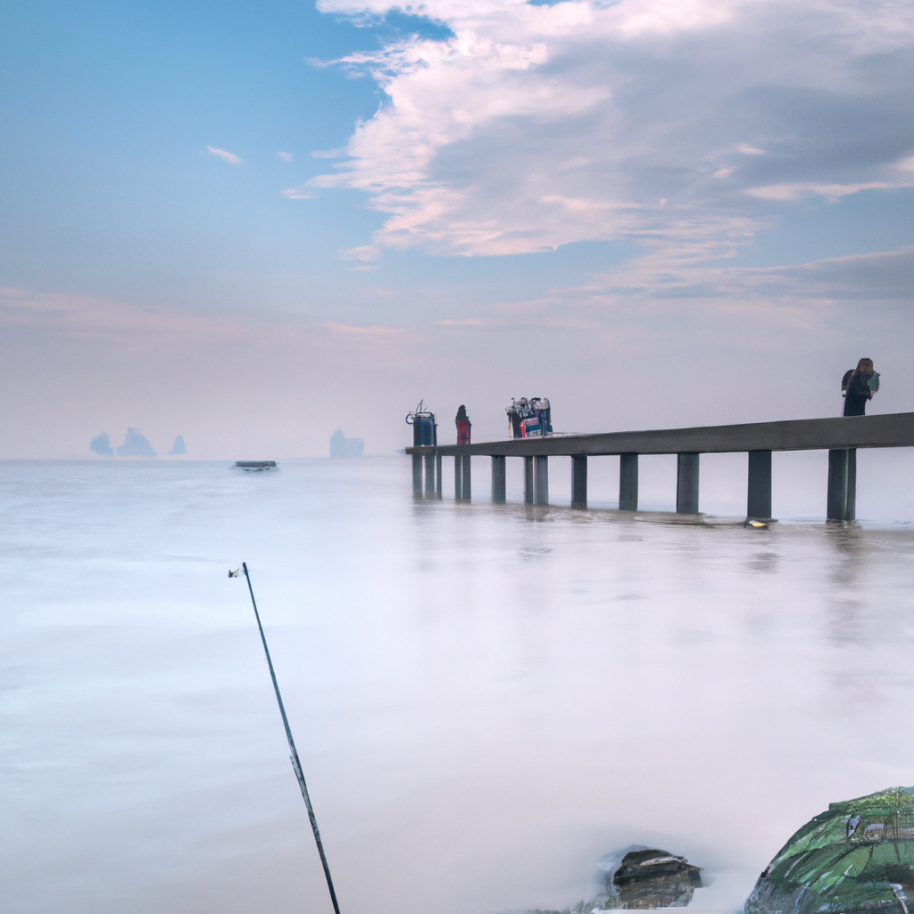 fishing on the skyway pier