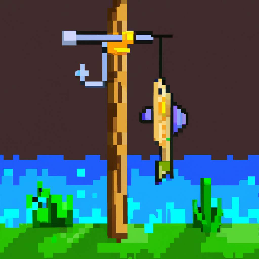 fishing rods in terraria