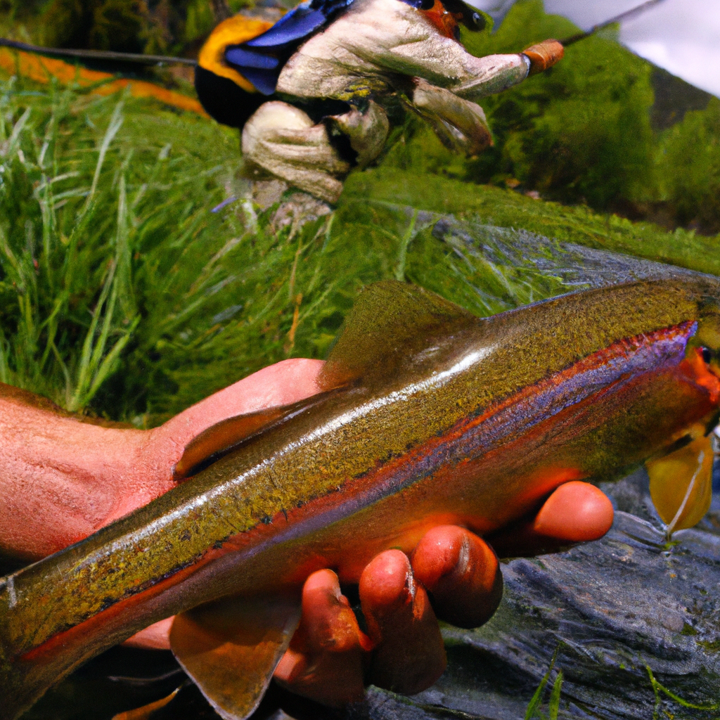 natives fly fishing