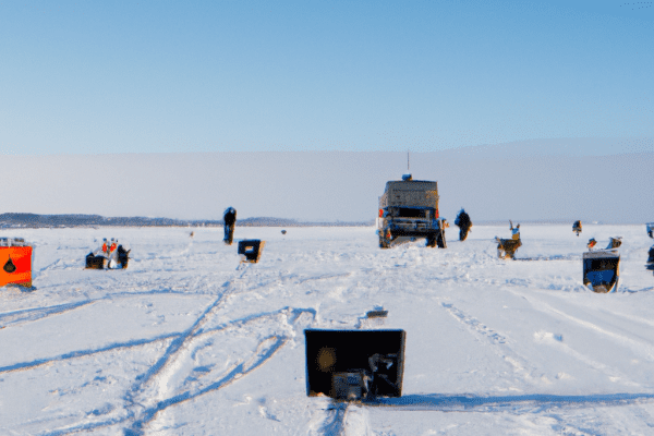 lake of the woods ice fishing