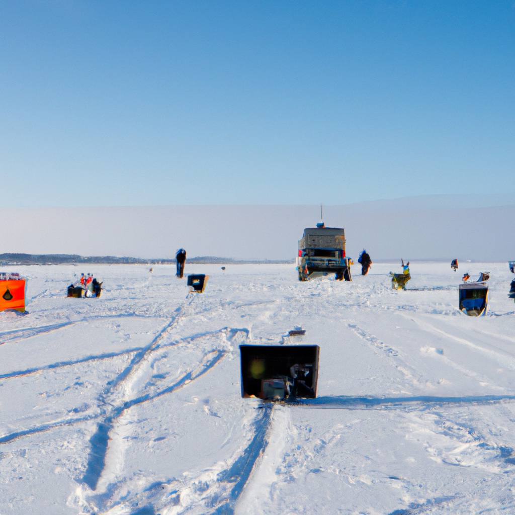 lake of the woods ice fishing