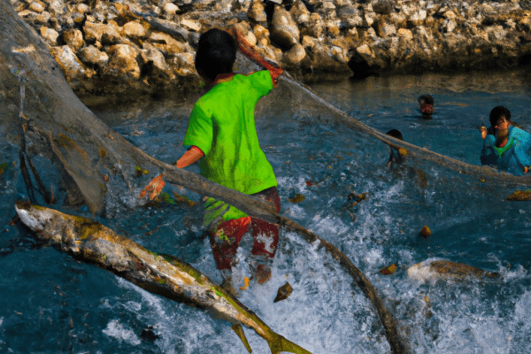 salmon fishing on the yemen