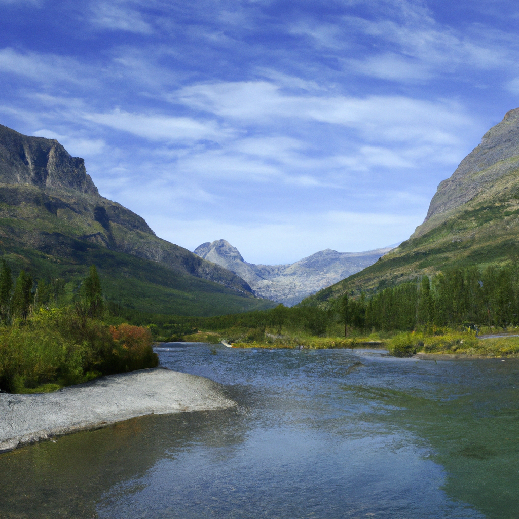 fish creek glacier national park