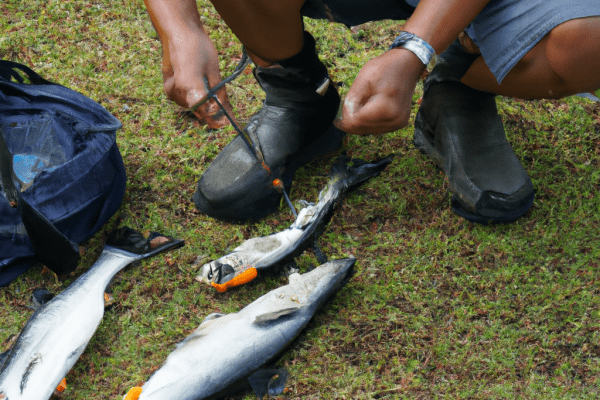 fish and camping