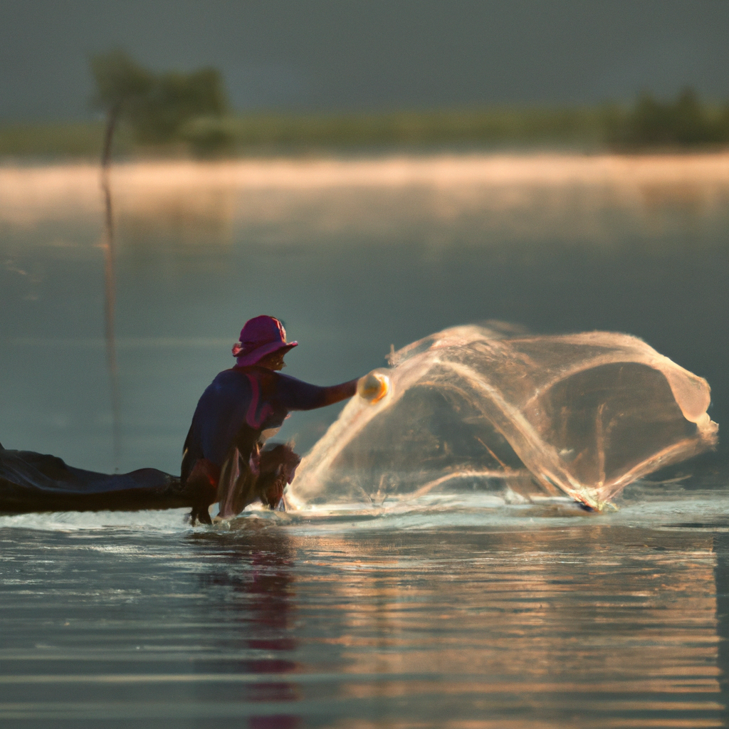 water dog fishing