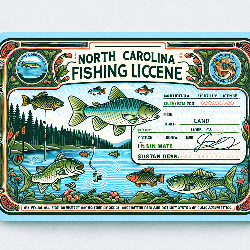 fishing license for north carolina