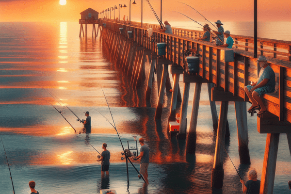 fishing at nags head pier